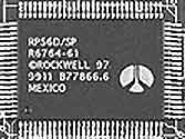 Rockwell R6764-61 modem data pump chip