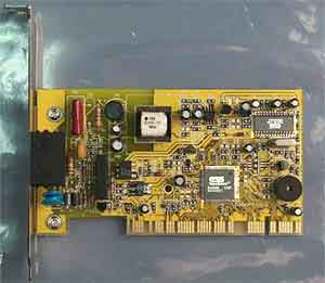 Modem with ES56-PI chipset