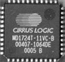 Cirrus Logic MD1724T 11VC-B chip